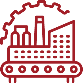 Mantenimiento industrial icono